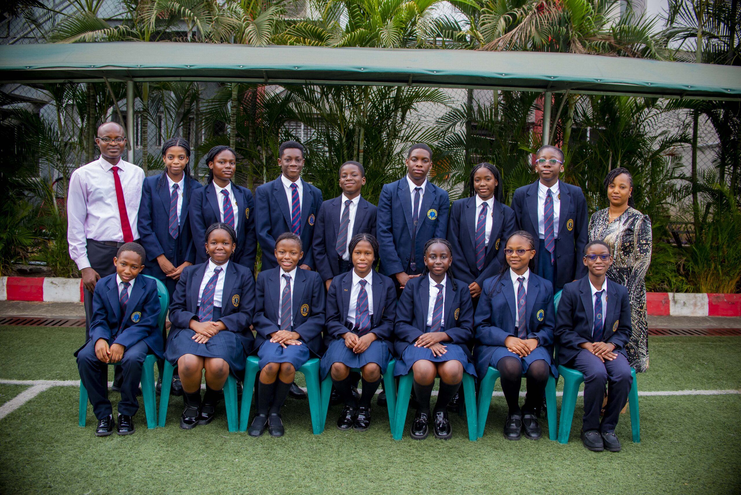 Temple School Students